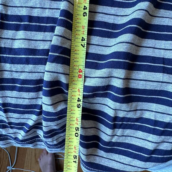 Madewell Racerback Striped Maxi Dress Sz Small - Picture 7 of 8